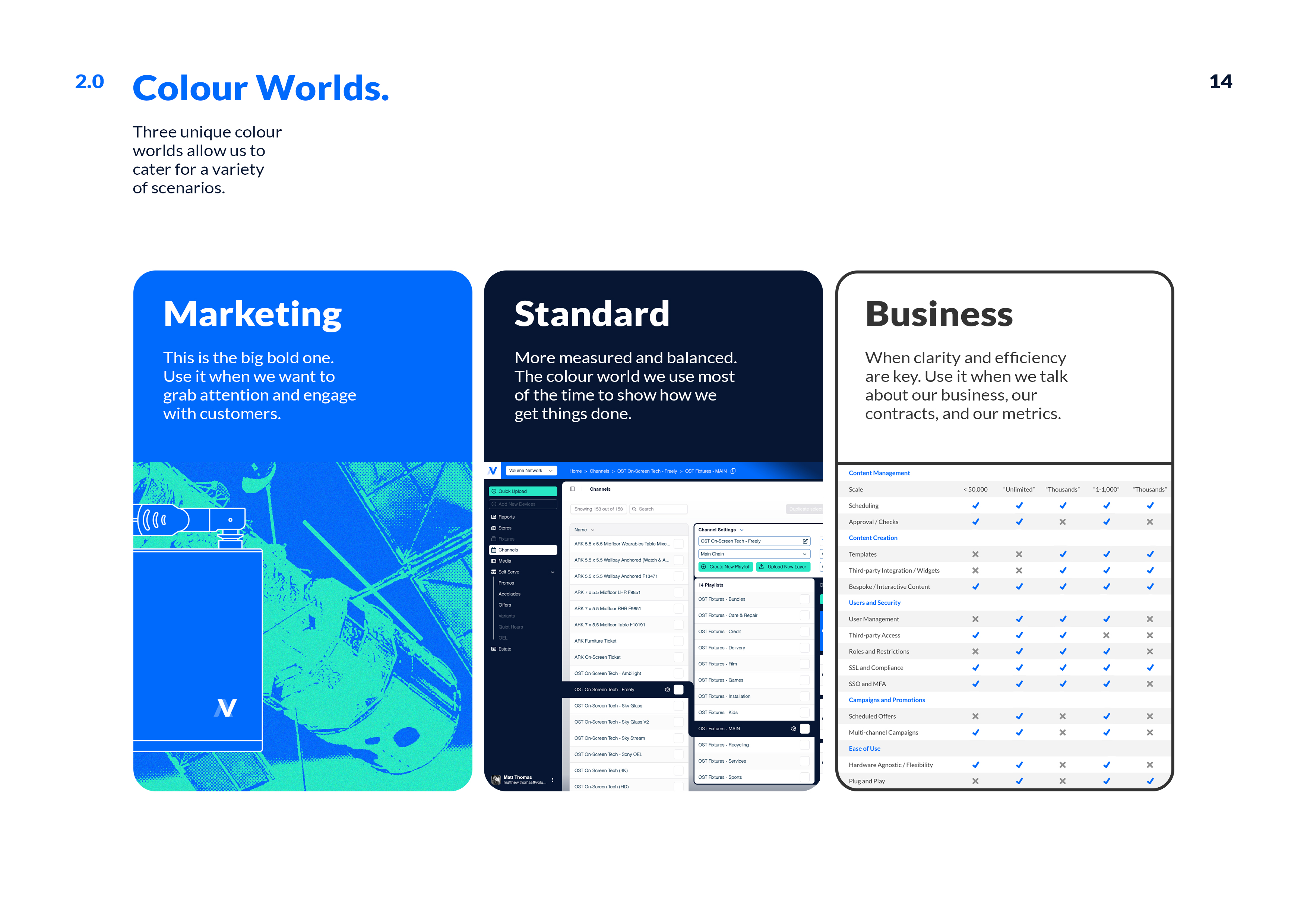 Volume Network brand preview 14